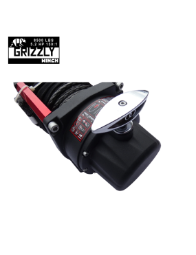 Wyciągarka Grizzly Winch 8500 lbs 150:1, lina syntetyczna