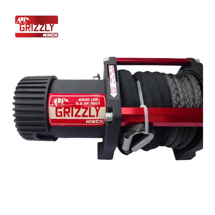 Wyciągarka Grizzly Winch 8500 lbs 150:1, lina syntetyczna Nomadtech - ujęcie 6