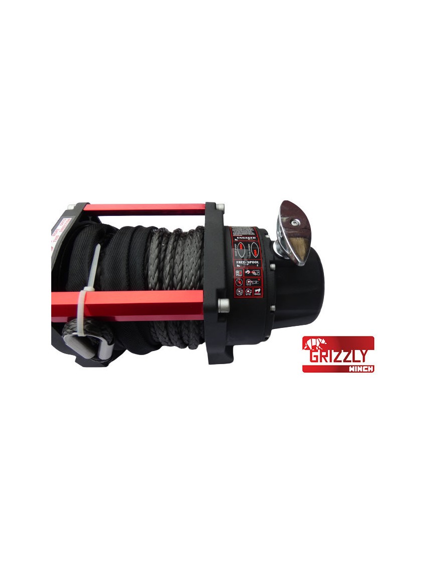 Wyciągarka Grizzly Winch 8500 lbs 150:1, lina syntetyczna