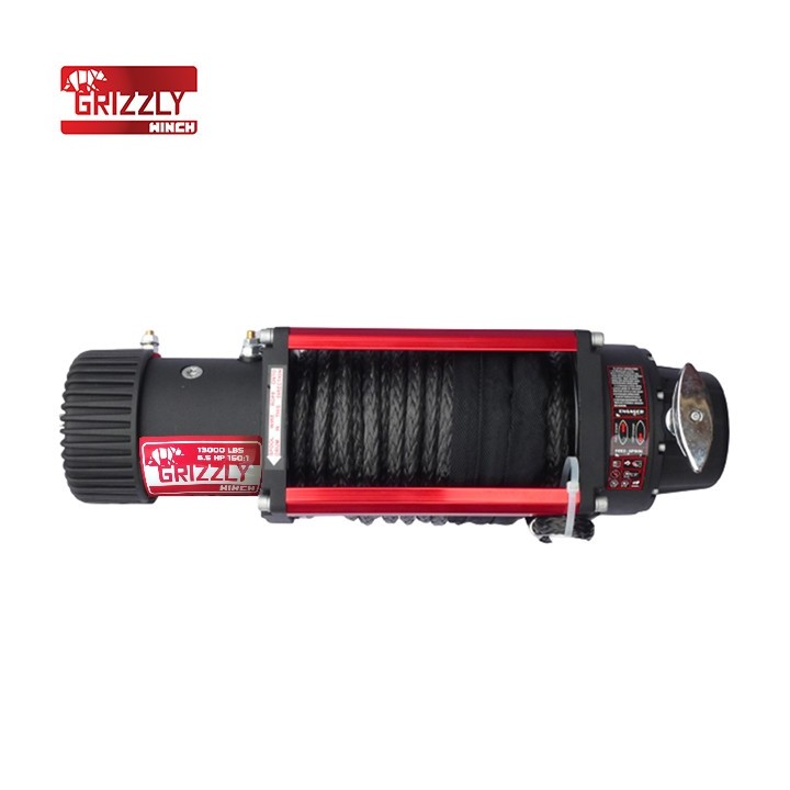 Wyciągarka Grizzly Winch 13000 lbs 150:1 lina syntetyczna Nomadtech - ujęcie 3