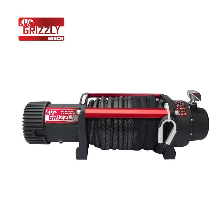 Wyciągarka Grizzly Winch 13000 lbs 150:1 lina syntetyczna Nomadtech - ujęcie 4