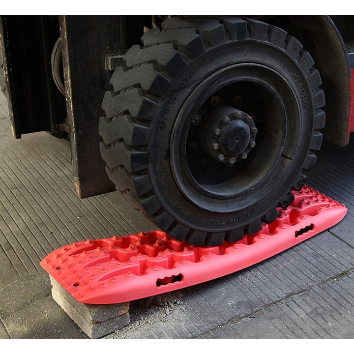 Trapy offroadowe 10T czerwone 106 cm, polipropylen Nomadtech - ujęcie 2