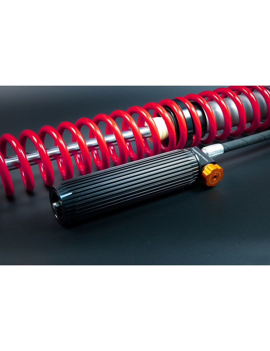 Amortyzator coilover NOMADTECH 12" / 2,25" ze zbiornikiem i regulacją kompresji