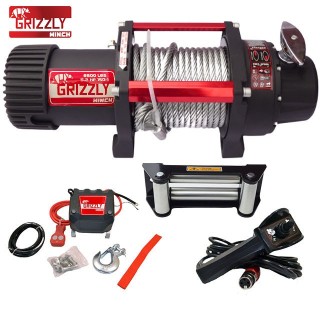 Wyciągarka Grizzly Winch 8500 lbs 150:1, lina stalowa Nomadtech - ujęcie 2