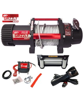 Wyciągarka Grizzly Winch 8500 lbs 150:1, lina stalowa