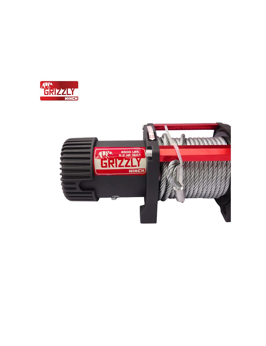 Wyciągarka Grizzly Winch 8500 lbs 150:1, lina stalowa