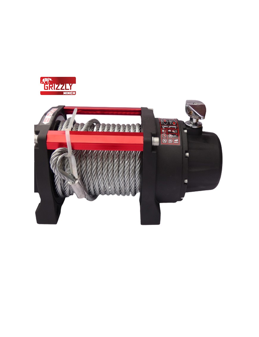 Wyciągarka Grizzly Winch 8500 lbs 150:1, lina stalowa
