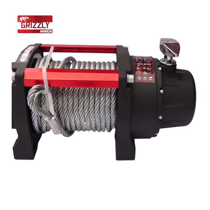 Wyciągarka Grizzly Winch 8500 lbs 150:1, lina stalowa Nomadtech - ujęcie 4
