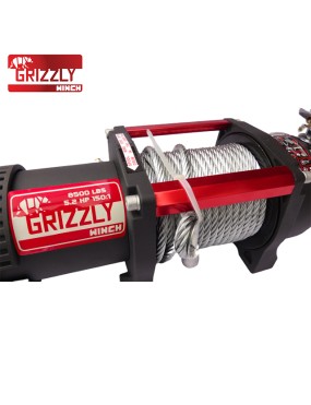 Wyciągarka Grizzly Winch 8500 lbs 150:1, lina stalowa