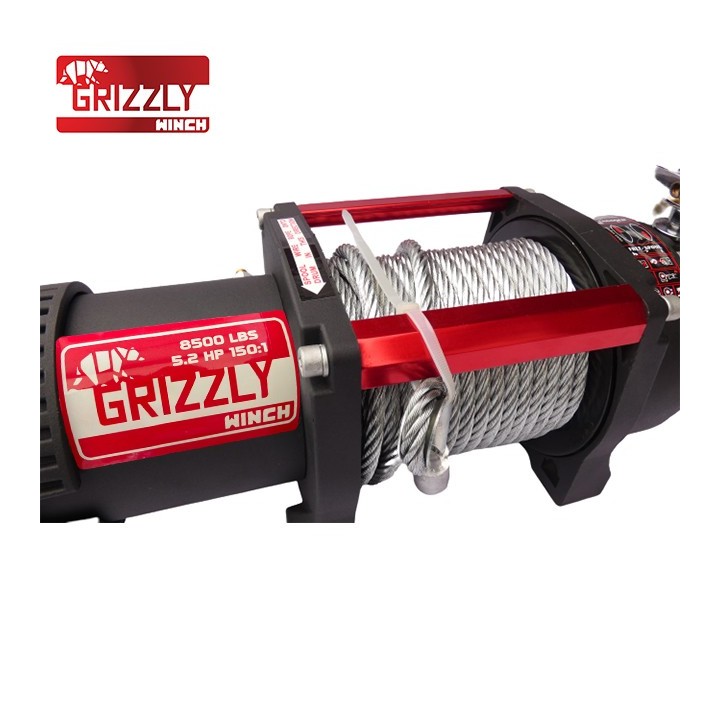 Wyciągarka Grizzly Winch 8500 lbs 150:1, lina stalowa Nomadtech - ujęcie 6
