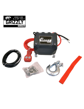Wyciągarka Grizzly Winch 8500 lbs 150:1, lina stalowa