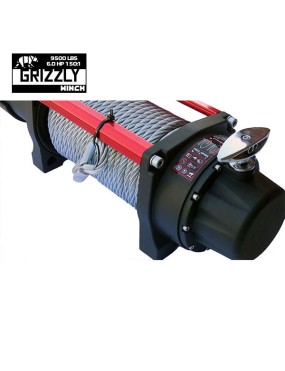 Wyciągarka Grizzly Winch 9500 lbs 150:1 lina stalowa 12V