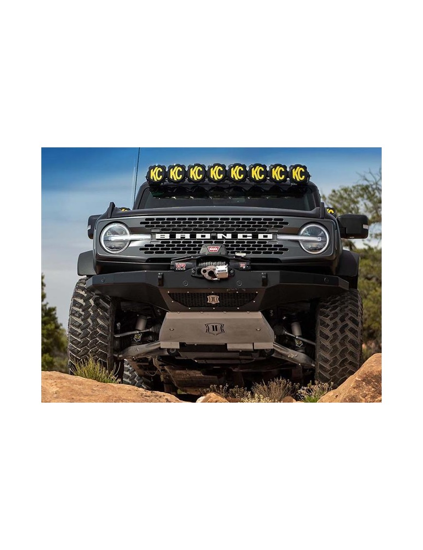 ICON Stage 2 Ford Bronco HOSS 2.0 – zestaw zawieszenia 0-2'' z wahaczami Billet (K40012)