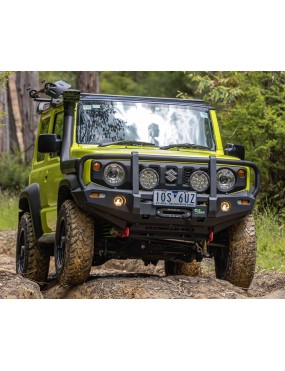 Stalowy zderzak przedni Ironman 4x4 Deluxe Bull Bar — Suzuki Jimny GJ/JB74 od 2018