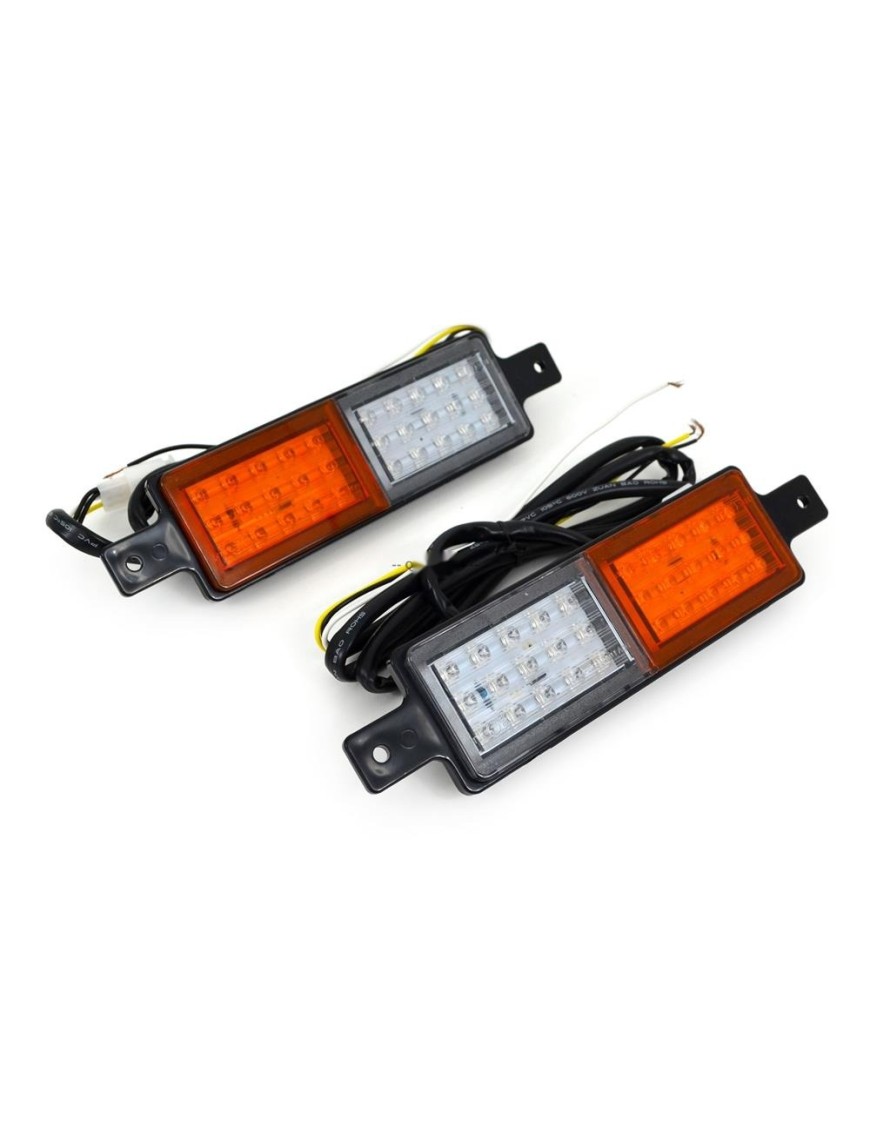 Kierunkowskazy LED Ironman 4x4 do zderzaków serii BBCD i BBT