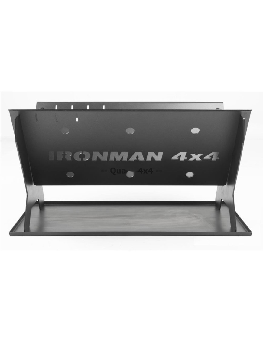 Zestaw ogniskowy Ironman 4x4: palenisko Portable Fire Pit i rożen elektryczny