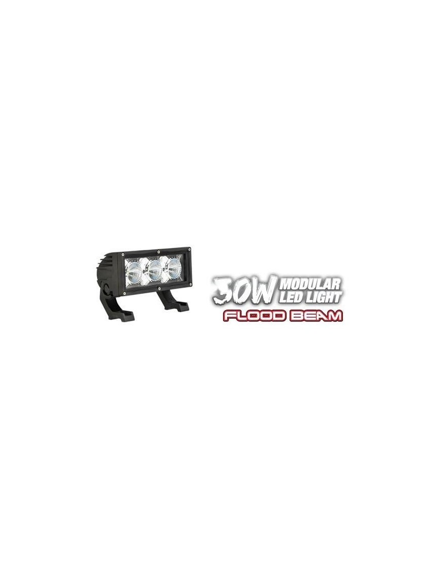 Lampa LED Ironman 4x4 30 W, wiązka rozproszona flood, 180 mm