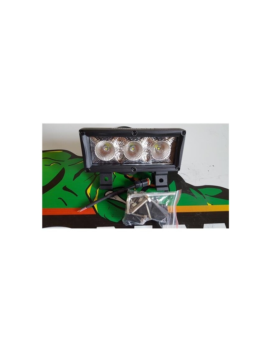 Lampa LED Ironman 4x4 30 W, wiązka rozproszona flood, 180 mm