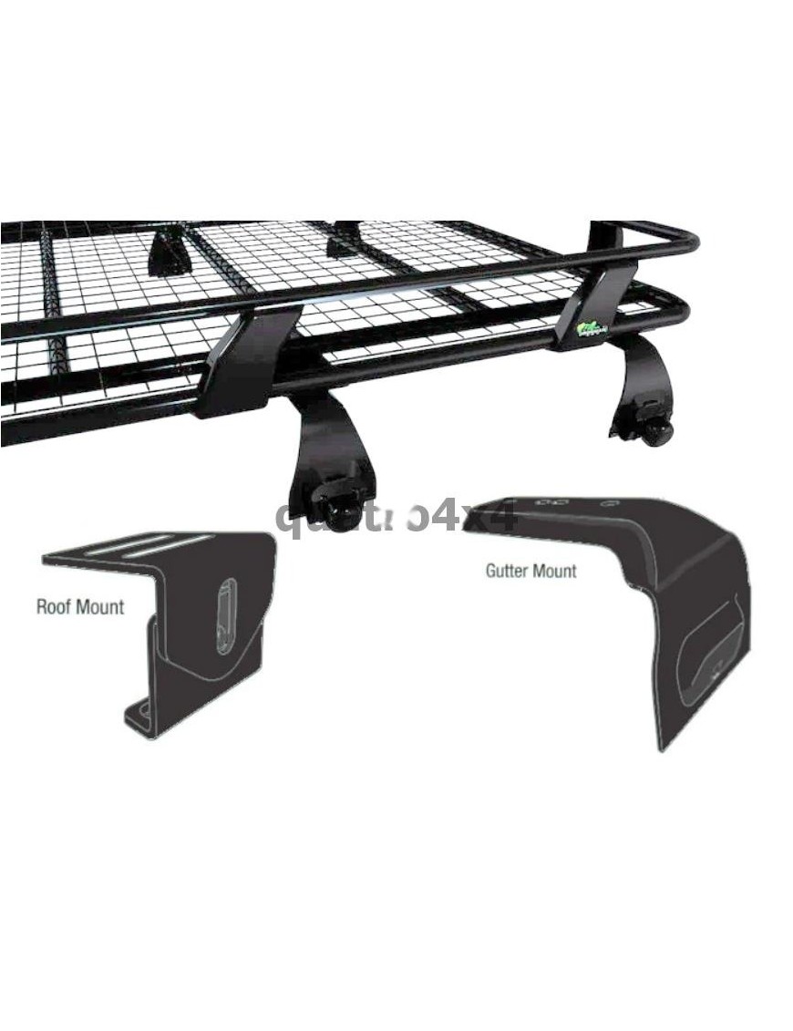 Łapki do rynienek dachowych Ironman 4x4, 150 mm — komplet 8 sztuk