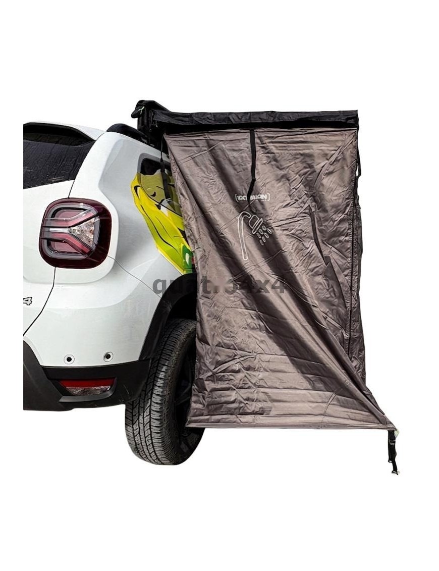 Kabina prysznicowa Ironman 4x4 DeltaWing Ensuite XT, obrót w lewo (pivot left)