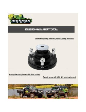 Górne mocowanie amortyzatora Ironman 4x4 — Mitsubishi L200 MV 2024+