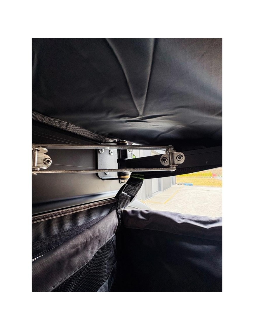 Kabina prysznicowa Ironman 4x4 DeltaWing Ensuite XT, obrót w lewo (pivot left)