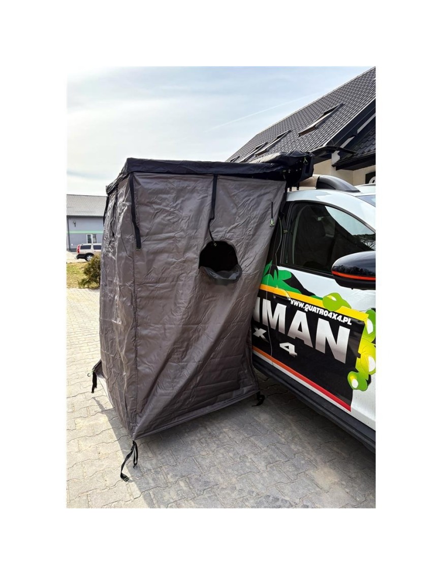 Kabina prysznicowa Ironman 4x4 DeltaWing Ensuite XT, obrót w prawo (pivot right)
