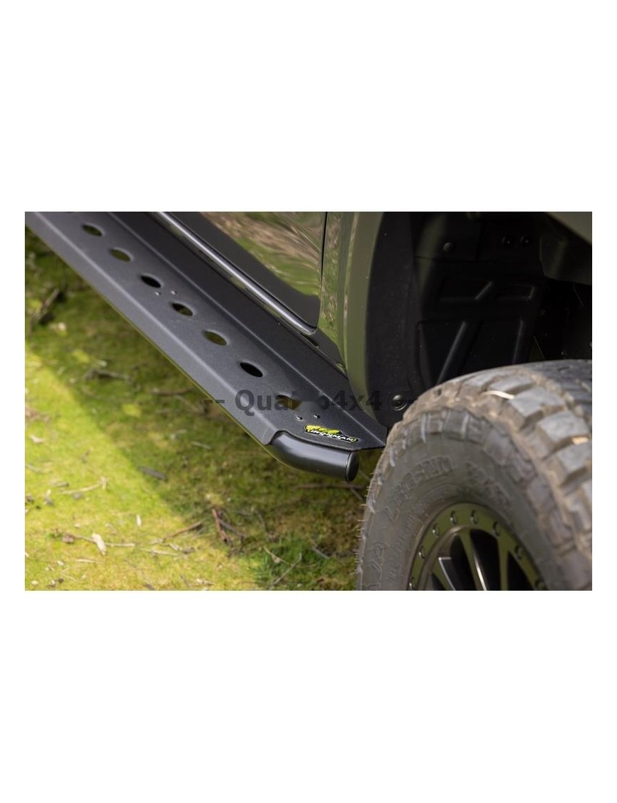 Ironman 4x4 progi boczne stalowe 60 mm — Volkswagen Amarok 2023+ i Ford Ranger Next Gen 2022+