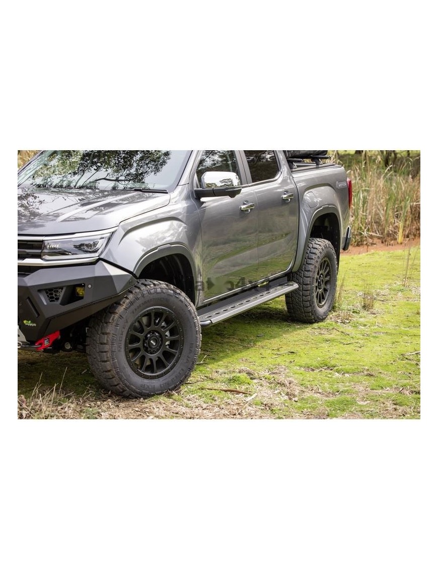 Ironman 4x4 progi boczne stalowe 60 mm — Volkswagen Amarok 2023+ i Ford Ranger Next Gen 2022+