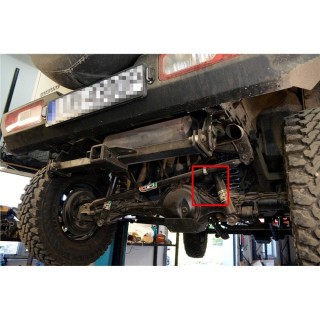 Przewód hamulcowy EFS, tył wydłużony do liftu 2-4" — Suzuki Jimny EFS4WD - ujęcie 2