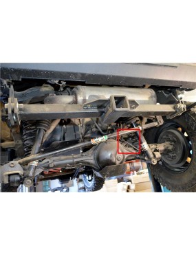 Przewód hamulcowy EFS, tył wydłużony do liftu 2-4" — Suzuki Jimny