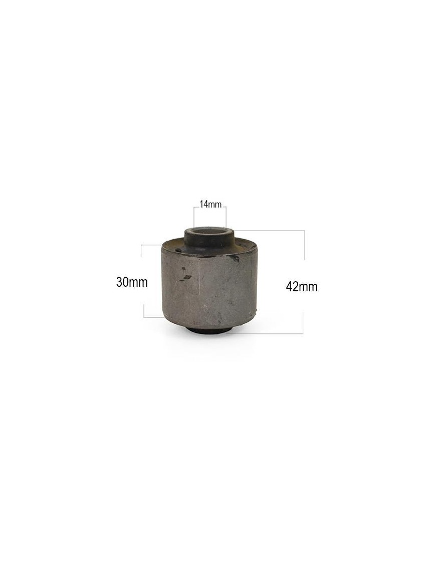 Tuleja amortyzatora EFS, gumowo-metalowa 42/30 x 41 x 14 mm