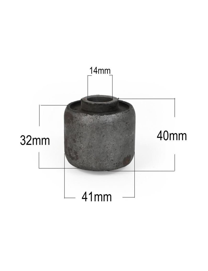 Tuleja amortyzatora EFS, gumowo-metalowa 40/32 x 41 x 14 mm — dolna