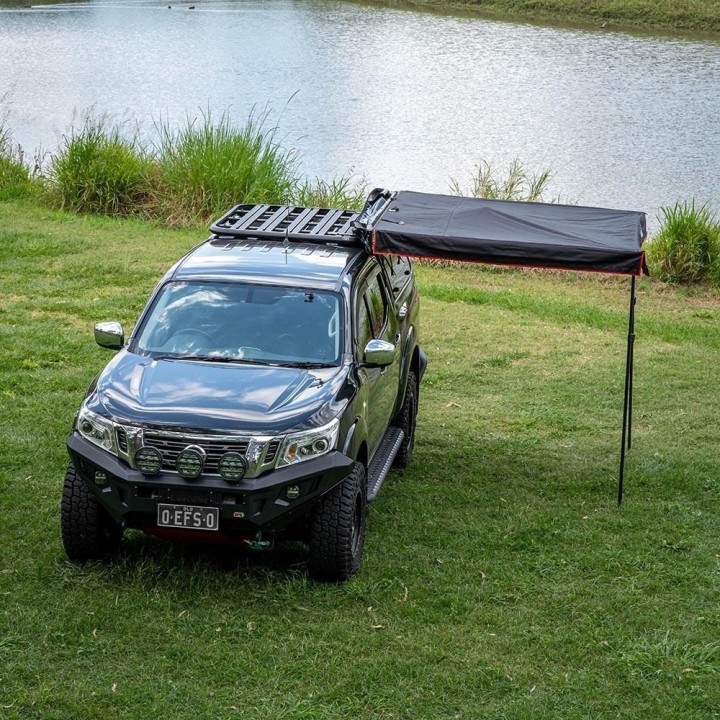 Markiza EFS 2 x 2 m Pop Out, wolnostojąca, siłowniki gazowe EFS4WD - ujęcie 2