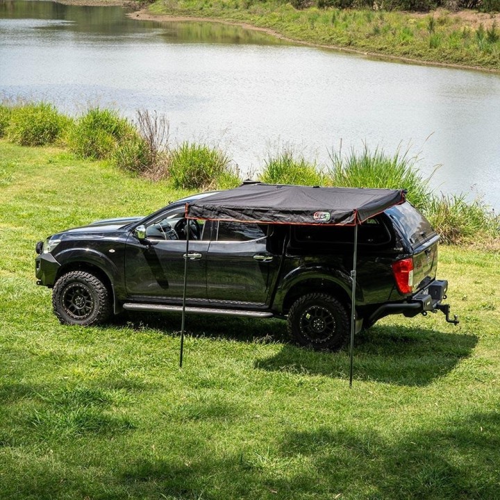 Markiza EFS 2 x 2 m Pop Out, wolnostojąca, siłowniki gazowe EFS4WD - ujęcie 3