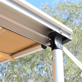 Markiza boczna EFS 2,5 x 2,5 m, płótno ripstop 280 g/m², piaskowa EFS4WD - ujęcie 2