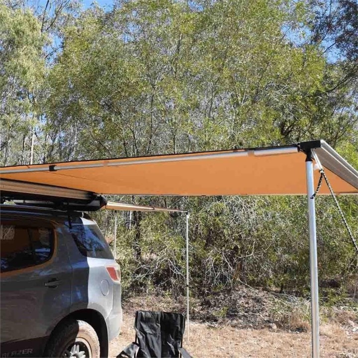 Markiza boczna EFS 1,4 x 2,0 m, płótno ripstop 280 g/m², piaskowa EFS4WD