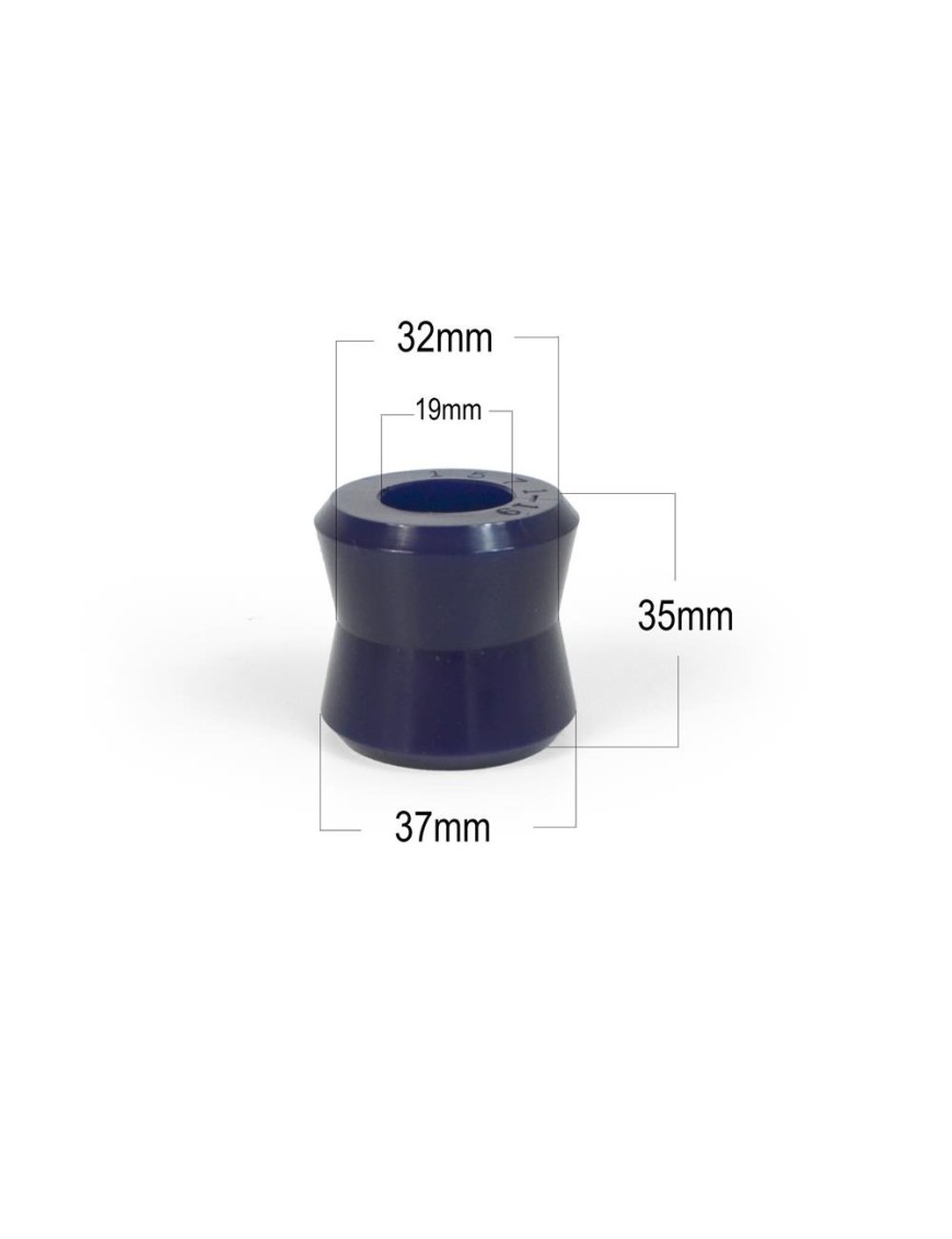 Tuleja amortyzatora EFS, poliuretan 80 Duro — 35 x 37/32 x 19 mm