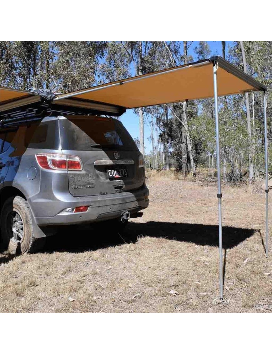 Markiza boczna EFS 2,0 x 2,5 m, płótno ripstop 280 g/m², piaskowa