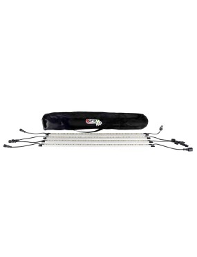 Zestaw oświetlenia biwakowego EFS Ya'Mate Bi-Colour — 4 listwy LED, IP65