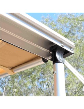 Markiza boczna EFS 2,0 x 2,5 m, płótno ripstop 280 g/m², piaskowa