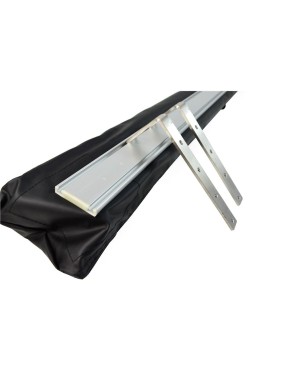 Markiza boczna EFS 2,0 x 2,5 m, płótno ripstop 280 g/m², piaskowa