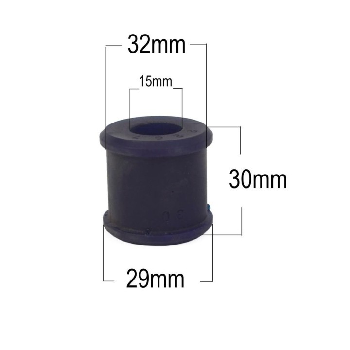Dolna tuleja amortyzatora EFS, poliuretan 80 Duro, 30 x 32/29 x 15 mm EFS4WD - ujęcie 2