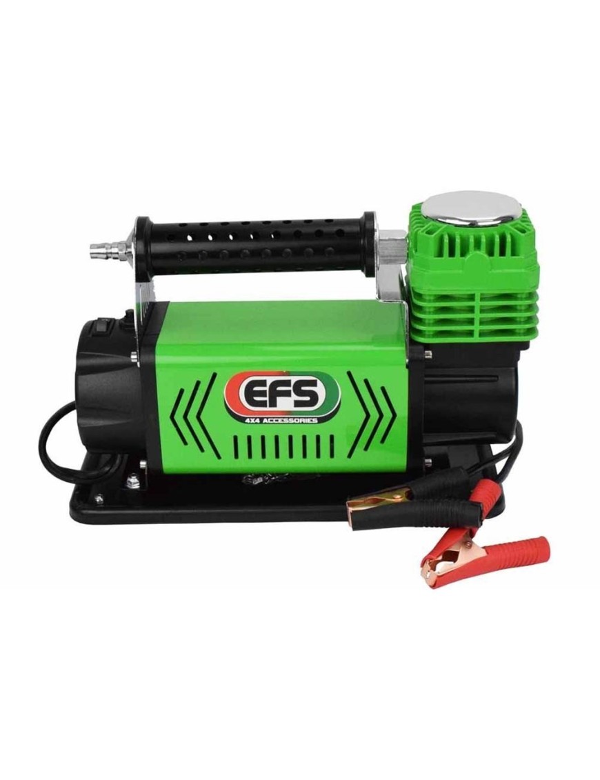 Kompresor przenośny EFS 12V, 160 l/min — wąż 5 m z manometrem