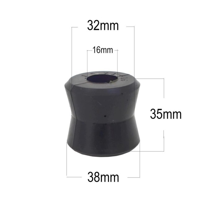 Poliuretanowa tuleja amortyzatora EFS typ EB2, otwór 16 mm, długość 35 mm EFS4WD - ujęcie 2