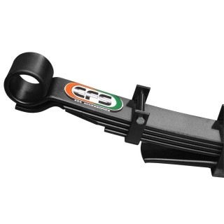 Resory tylne EFS HD, lift 50 mm, 5+2 pióra, dociążenie 250 kg — Ford Ranger i Everest Next Gen, VW Amarok EFS4WD