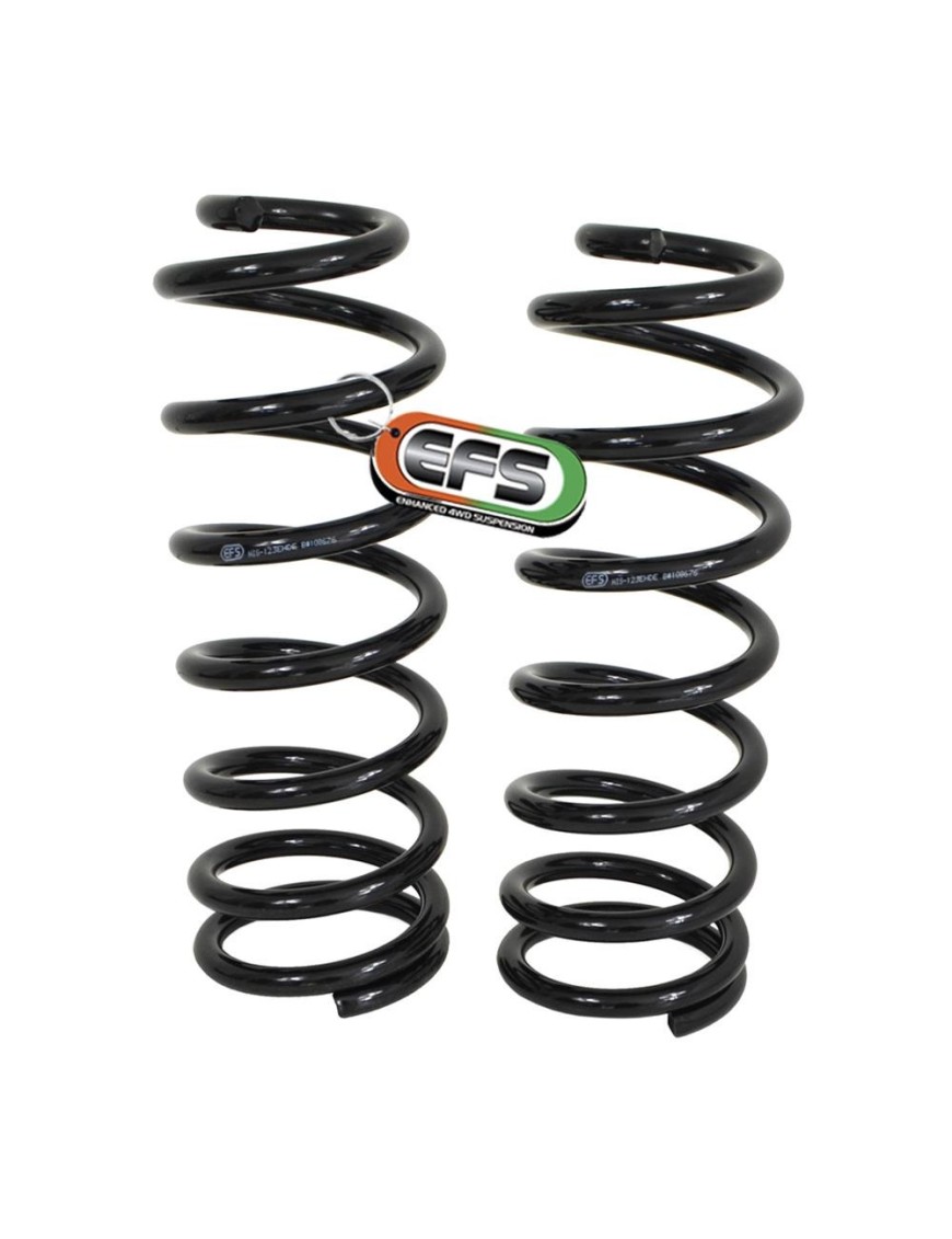 Sprężyny tylne EFS, lift 45 mm, obciążenie 250-350 kg — Nissan Navara D23 / NP300 (komplet)
