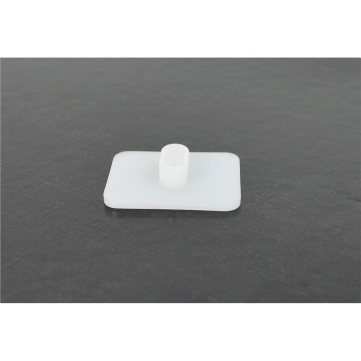 Ślizg resora EFS, teflon PTFE, prostokątny 43,3 x 33,5 mm EFS4WD