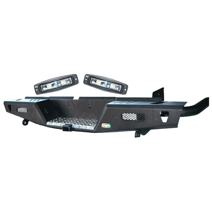 Zderzak tylny stalowy EFS z orurowaniem i światłami LED — Mitsubishi L200 / Triton od 2015 EFS4WD - ujęcie 5