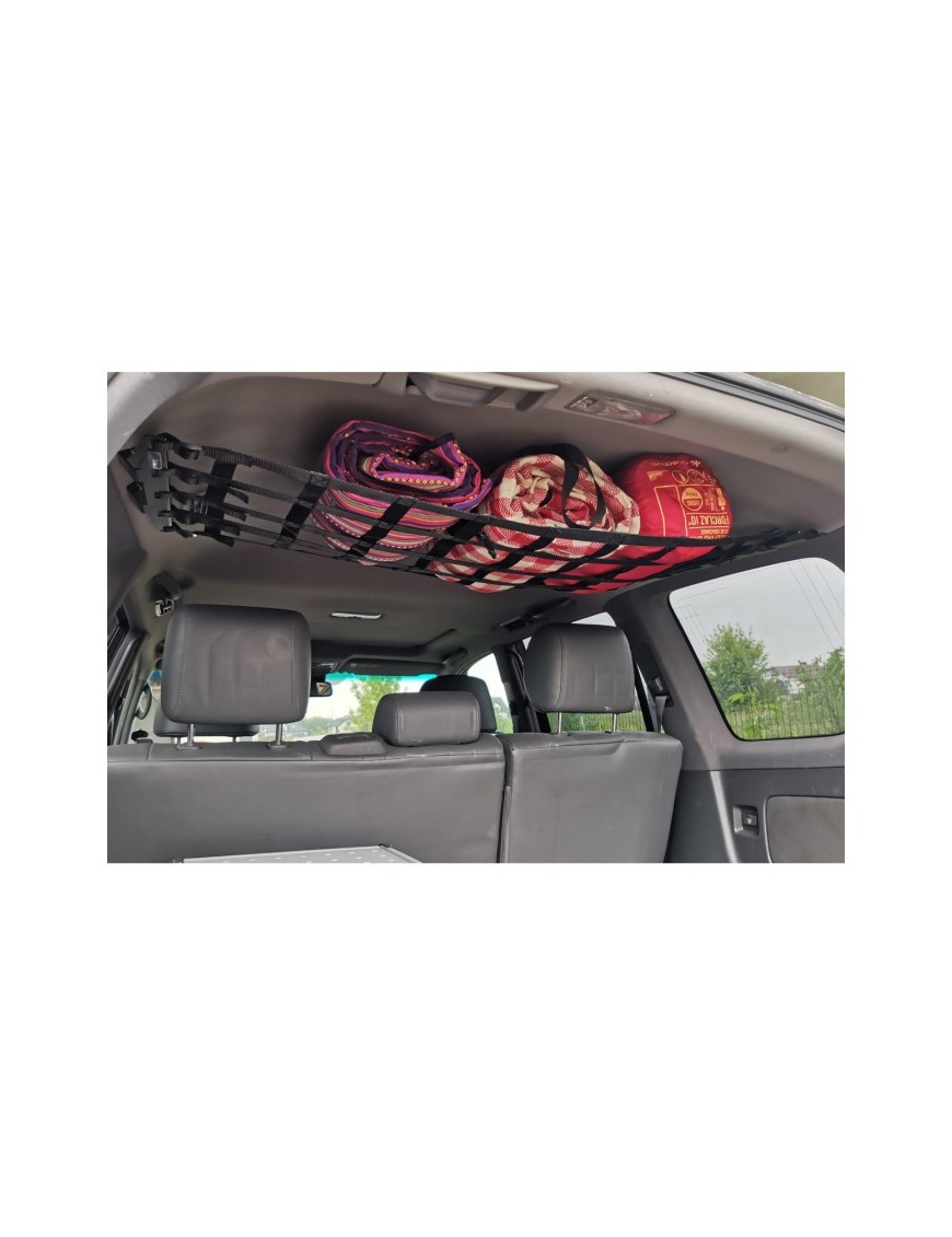 Siatka podsufitowa z mocowaniami Bison Gear - Land Cruiser 120/150, Lexus GX470/GX460